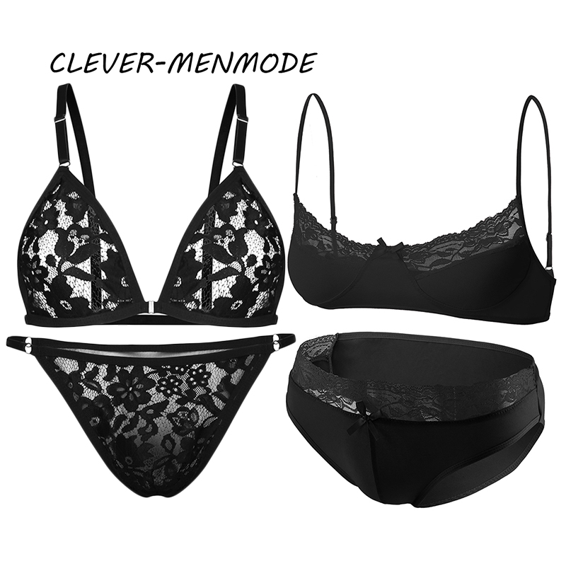 мужской сексуальный кружевной  – обзор и цена Sheer Bra Lace