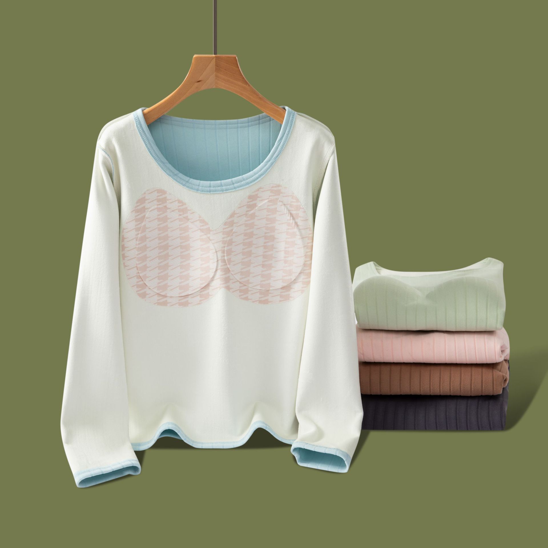 Осенне-зимний топ с длинными р – обзор и цена T Shirt Bra Seamless